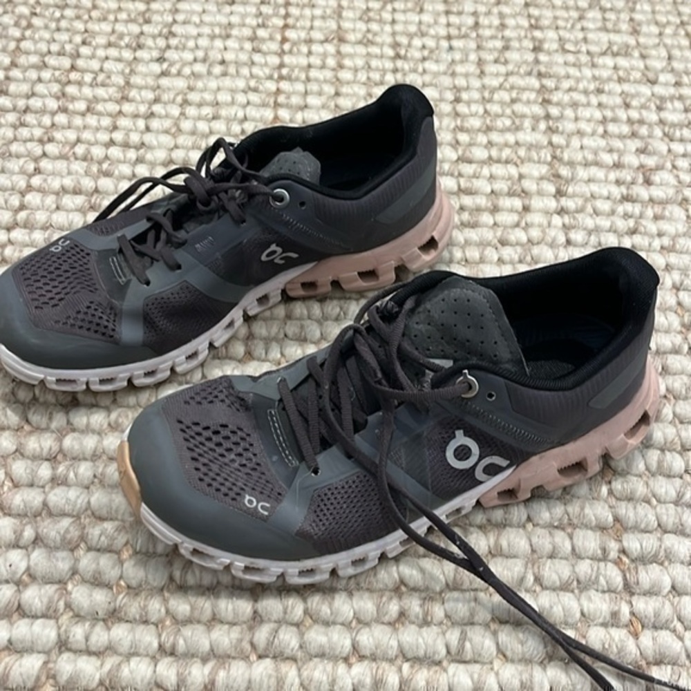 On cloud athletic shoes